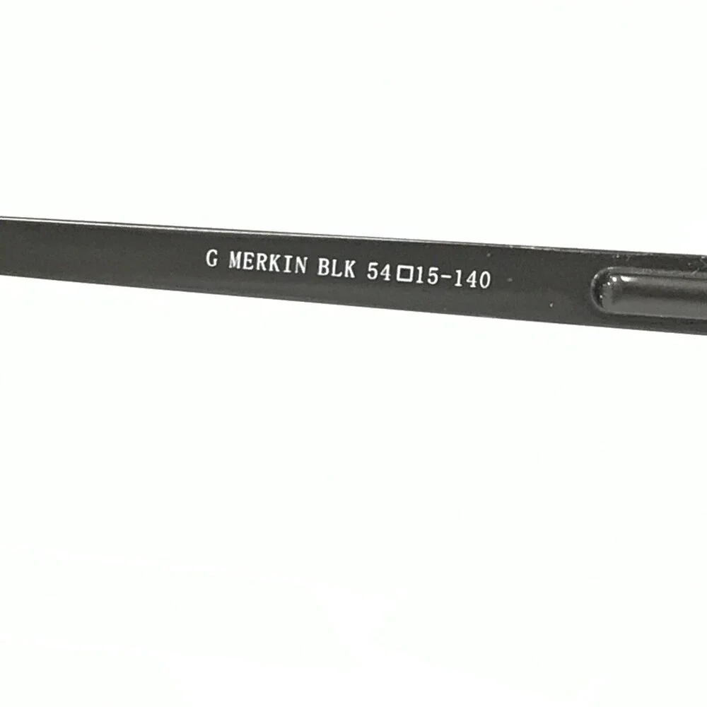 GANT Eyeglasses Frames G MERKIN BLK Black Gunmetal Gray Rectangular 54-15-140